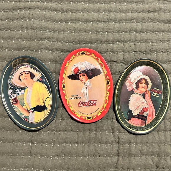 Coca-Cola Vintage Style Decorative Tins - Picture 1 of 7